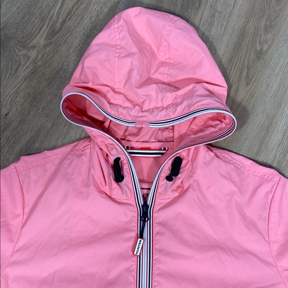 Hunter Lightweight Packable Hooded Jacket In Pink… - image 3